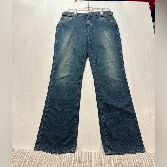 Nautica Denim - Nautica Jeans Co Women’s Size 10 Bootcut Stretch Denim Jeans 33” Inseam Y2K